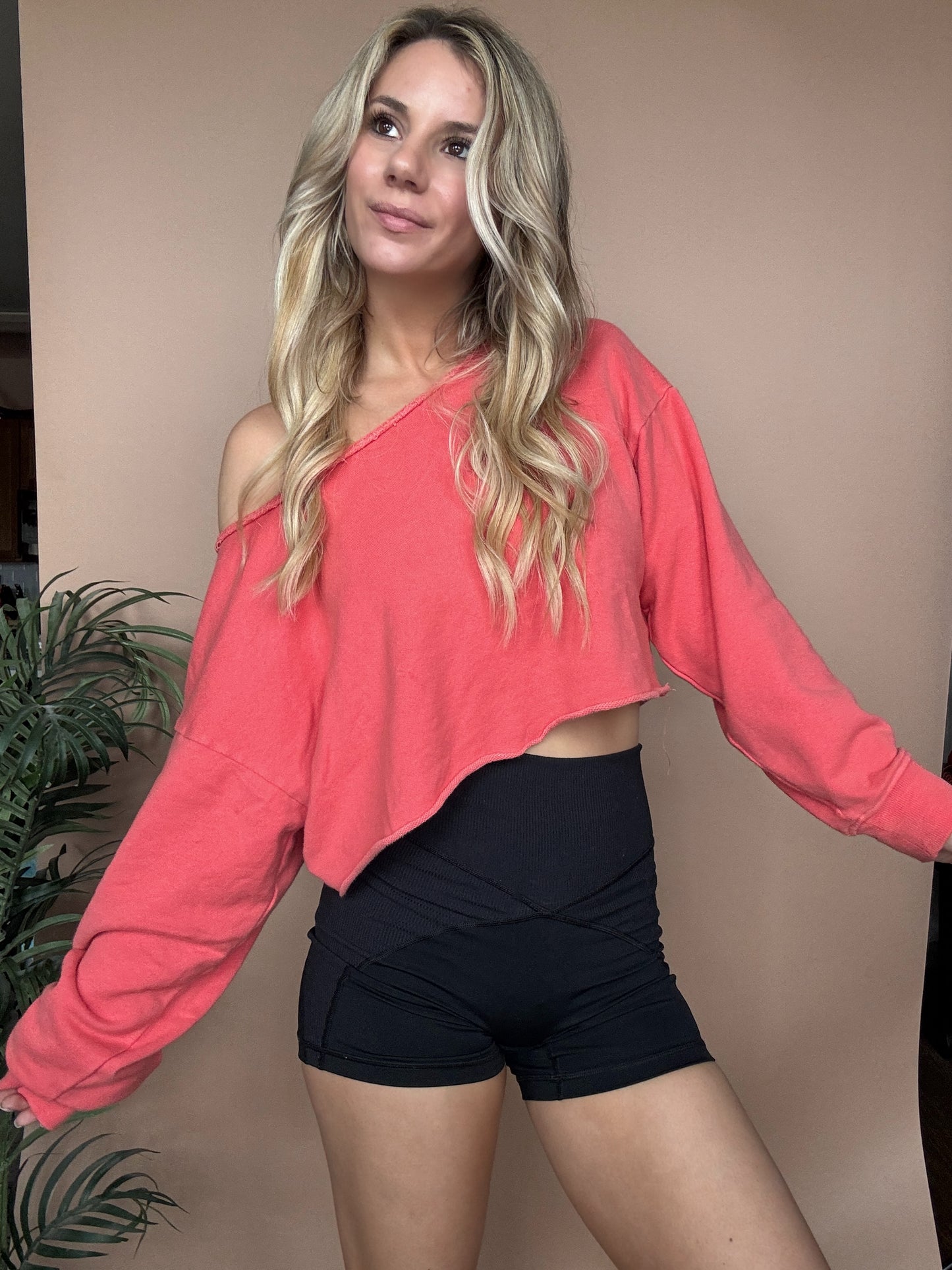 Sunny Days Boat Neck Long Sleeve