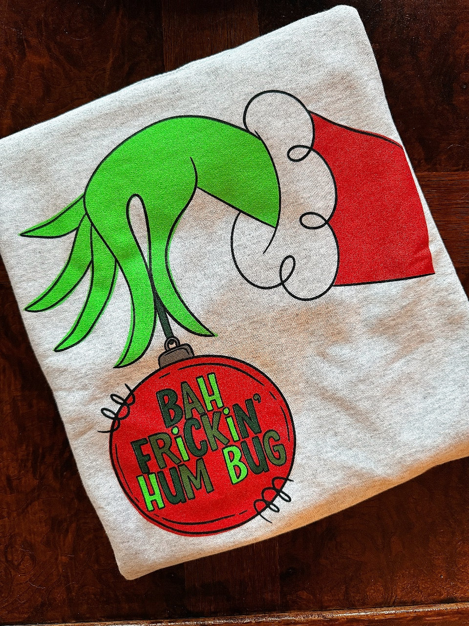 Hum Bug Grinch Sweatshirt