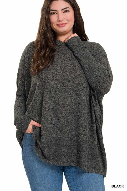 Curvy Made For You Oversized Sweater
