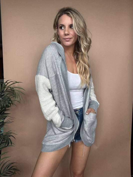 The Weekender Hooded Cardigan