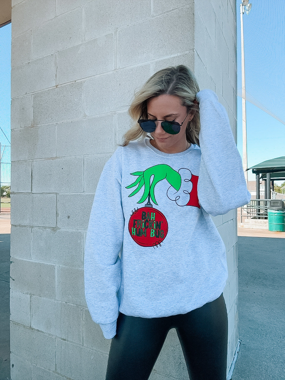 Hum Bug Grinch Sweatshirt