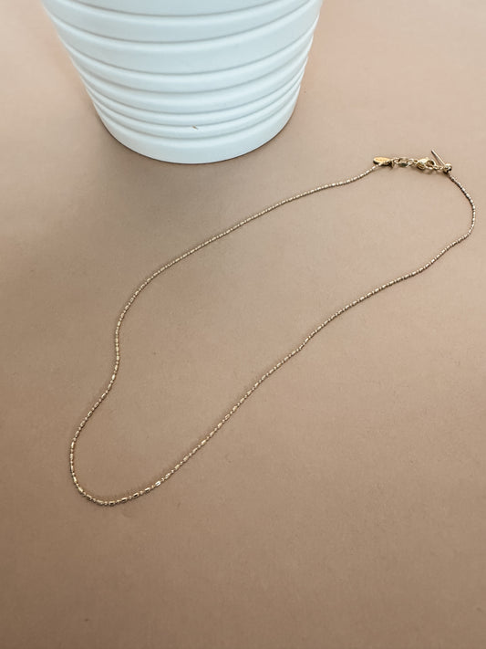 Needle Pin Necklace