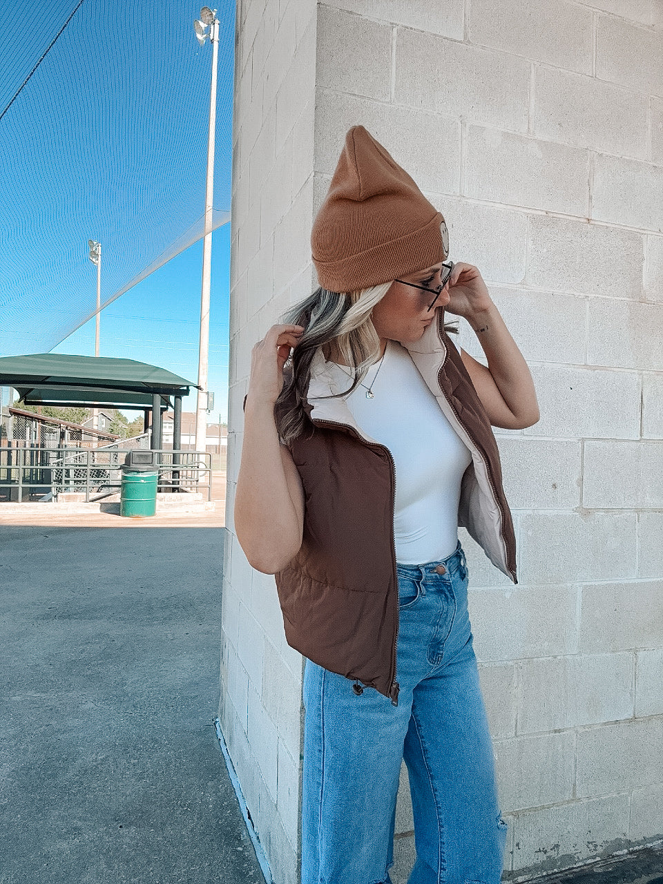 Hot Cocoa Reversible Vest