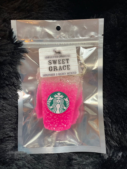 Hot Pink Starbucks Freshie